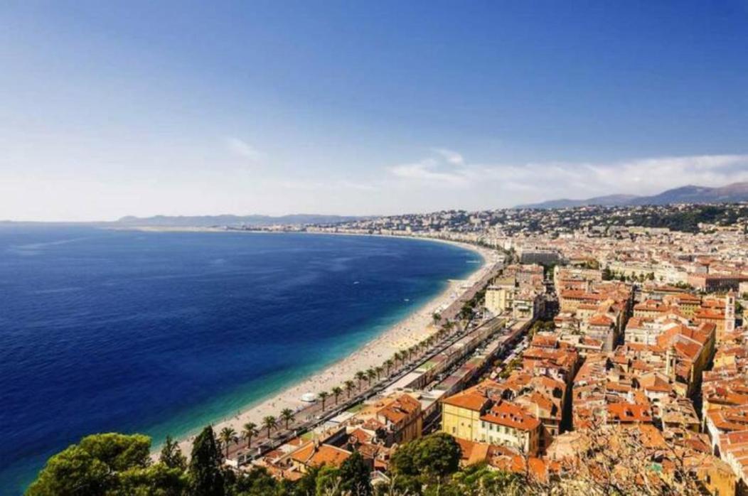 Vue Mer Et Montagne Panoramique Niza Exterior foto